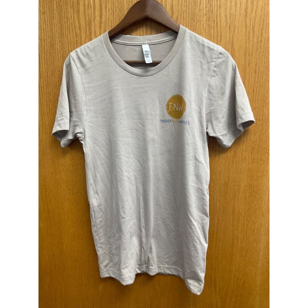 Friday Night Waffles "Go Your Own Way" Tee S Beige